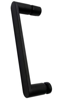 Душевой уголок ABBER Sonnenstrand 100x70см чёрный AG04100BC-S70B